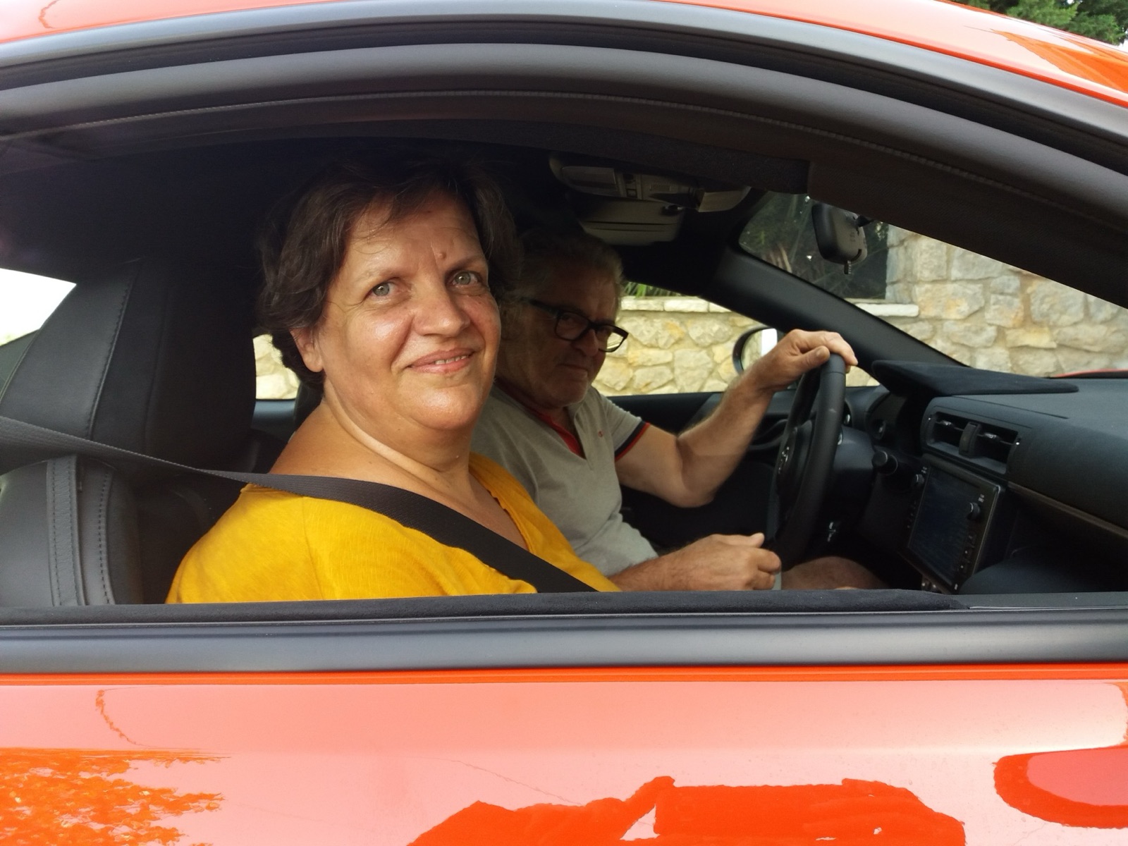 Lending the GR86 to the parents for a ride